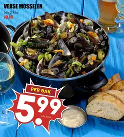 De Boerenschuur verse mosselen aanbieding
