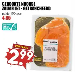 De Boerenschuur Gerookte Noorse Zalm aanbieding