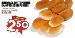 De Boerenschuur alledaags witte puntjes en/of volkoren puntjes aanbieding