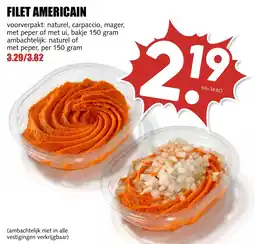 De Boerenschuur filet americain aanbieding