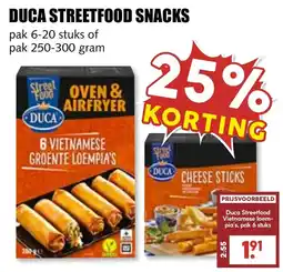 De Boerenschuur Duca Vietnamese loempia's aanbieding