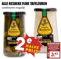 De Boerenschuur Familie Kesbeke Amsterdamse augurken aanbieding