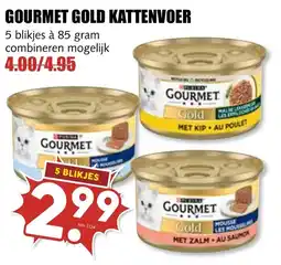 De Boerenschuur Gourmet gold kattenvoer aanbieding