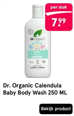 Etos Dr. Organic Calendula Baby Body Wash aanbieding