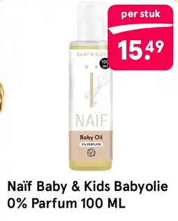Etos Naïf Baby & Kids Babyolie aanbieding