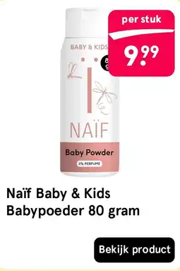Etos Naïf Baby & Kids Babypoeder aanbieding