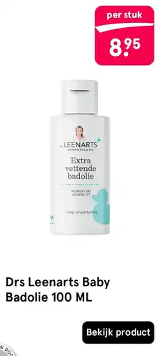 Etos Drs Leenarts Baby Badolie aanbieding