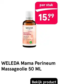 Etos weleda mama perineum massageolie aanbieding