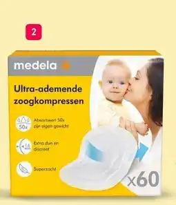 Etos Medela Ultra-Ademende Zoogcompressen aanbieding