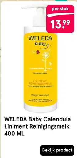 Etos Weleda baby Liniment Reinigingsmelk aanbieding