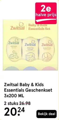Etos Zwitsal Baby & Kids Essentials Set aanbieding