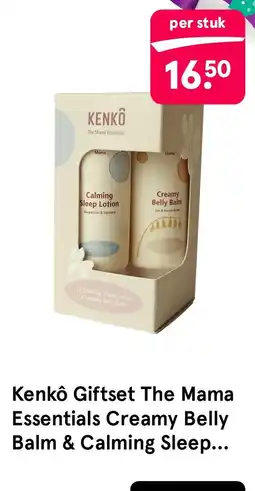 Etos Kenkô Giftset The Mama Essentials Creamy Belly Balm & Calming Sleep... aanbieding