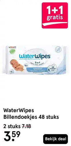 Etos WaterWipes Billendoekjes aanbieding
