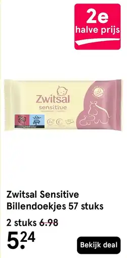 Etos Zwitsal sensitive aanbieding