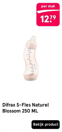 Etos Difrax S-Fles Naturel Blossom aanbieding