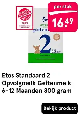 Etos Etos Standaard 2 aanbieding