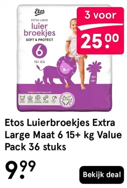 Etos Etos luierbroekjes aanbieding