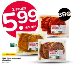 Spar SPAR filet-, procureur- of speklap aanbieding