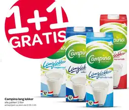 Spar Campina lang lekker aanbieding