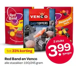 Spar Red Band en Venco aanbieding