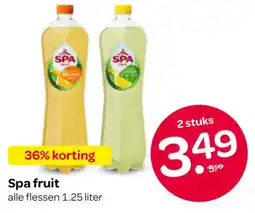 Spar Spa fruit aanbieding