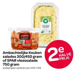 Spar Ambachtelijke Keuken Salades of Spar Vleessalade aanbieding