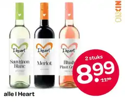 Spar alle I Heart aanbieding