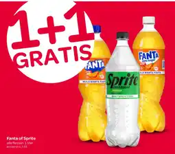 Spar Fanta of Sprite aanbieding