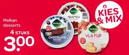 Spar Melkan desserts aanbieding