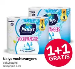 Spar Nalys vochtvangers aanbieding