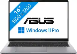 Coolblue ASUS ExpertBook P3 G2 16'' 3606CHA-MB0130X QWERTY aanbieding