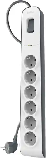Coolblue Belkin Surge Protector 6 outlet 2 meter aanbieding
