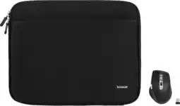 Coolblue BlueBuilt Laptophoes breedte 32 cm 13-14 inch Zwart + Maximus Muis aanbieding