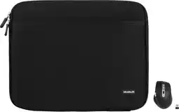 Coolblue BlueBuilt Laptophoes breedte 41 cm 17 inch M Zwart + Maximus Muis aanbieding