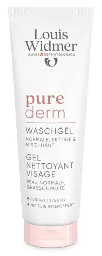 De Online Drogist Louis Widmer Purederm Wash Gel Gezicht Zonder Parfum aanbieding