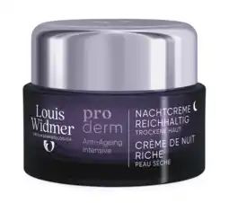 De Online Drogist Louis Widmer Proderm Nachtcrème Rijke Textuur Zonder Parfum aanbieding