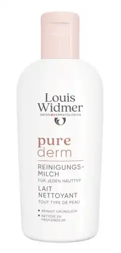 De Online Drogist Louis Widmer Purederm Reinigingsmelk Zonder Parfum aanbieding