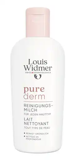 De Online Drogist Louis Widmer Purederm Reinigingsmelk Zonder Parfum aanbieding