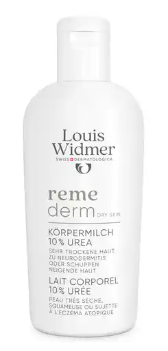 De Online Drogist Louis Widmer Remederm Lichaamsmelk 10 % Ureum Zonder Parfum aanbieding