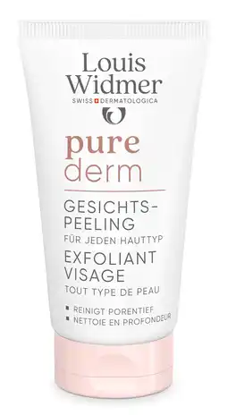 De Online Drogist Louis Widmer Purederm Gezichtspeeling Zonder Parfum aanbieding