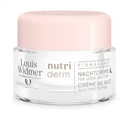 De Online Drogist Louis Widmer Nutriderm Pigmacare Nachtcrème Zonder Parfum aanbieding