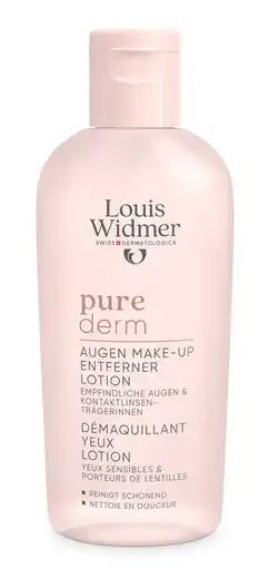 De Online Drogist Louis Widmer Purederm Oogmake-up Reiniging Lotion Zonder Parfum aanbieding
