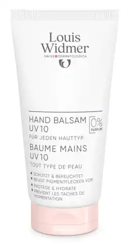 De Online Drogist Louis Widmer Handbalsem UV 10 Zonder Parfum aanbieding
