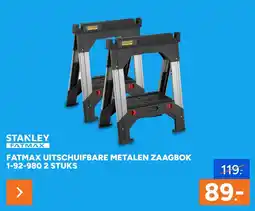 BOUWMAAT STANLEY FATMAX FATMAX UITSCHEUFBARE METALEN ZAAGBOK 1-92-980 2 STUKS aanbieding