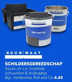 BOUWMAAT Bouwmaat Schildersgereedschap aanbieding
