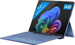 Coolblue Microsoft Surface Pro 11 Snapdragon X Elite / 16GB / 512GB Sapphire (No charger) aanbieding