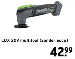 GAMMA lux 20v multitool aanbieding