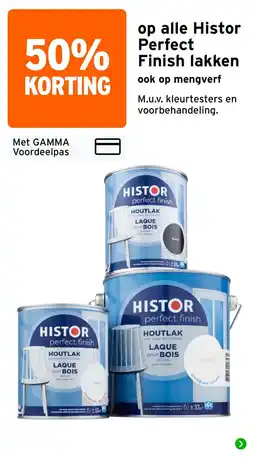 GAMMA Histor Perfect Finish lakken aanbieding