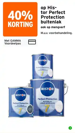 GAMMA Histor Perfect Protection Buitenlak aanbieding