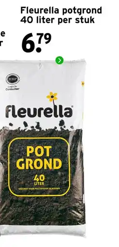 GAMMA Fleurella Potgrond aanbieding